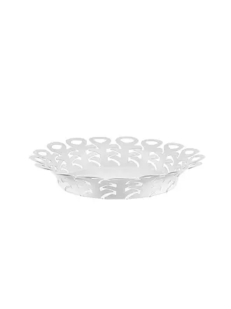 ALESSI | Korbschale VIMINI 27cm Edelstahl Epoxi. Weiss | 